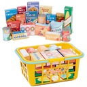 КОРЗИНА ДЛЯ ПОКУПОК НАБОР ПРОДУКТОВ FUN SHOP