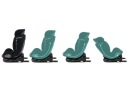 FOTELIK SAMOCHODOWY OBROTOWY 360° CZARNO SZARY 40-150 CM i-Size R129 ISOFIX