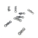 25PCS BALL BEARING FISHING SWIVEL CONNECTORS HEAVY DUTY SMALL STAINLESS 1photo 6