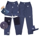 Детские трекинговые брюки ELASTIC 2в1 146
