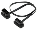 Удлинительный кабель Obd2, 16 контактов, тонкий, 60 см