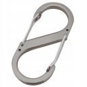 ПРЯЖКА МЕТАЛЛИЧЕСКИЙ КАРАБИН ЗАЖИМ ДЛЯ РЕМНЯ БОЛЬШОЙ ГРАФИТ