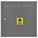 ГАЗОВАЯ ДВЕРЬ ОБЗОРНАЯ ДВЕРЬ 30х100 ГРАФИТ