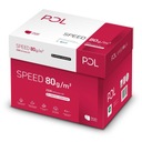 БУМАГА А4 80 г БЕЛАЯ POLSPEED 5 стопок КАРТОН