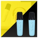Міні-набір для караоке 2шт Мікрофони + Бездротовий динамік з Bluetooth