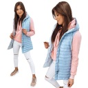 ЖИЛЕТ СТЕГАНЫЙ ЖЕНСКИЙ С КАПЮШОНОМ, размер. XL