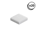 20 шт -поединок под стул ноги мебель 22x22