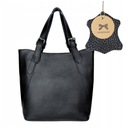 БОЛЬШАЯ ЖЕНСКАЯ СУМКА-ШОППЕР ИЗ НАТУРАЛЬНОЙ КОЖИ