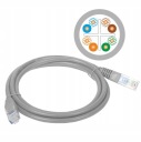 Сетевой кабель LAN ALANTEC UTP кат.6, серый, 10 м