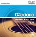 D'Addario EJ16 - Фосфорная бронза 12-53