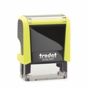 TRODAT PRINTY STAMP 4911 ЖЕЛТЫЙ + ДИЗАЙН ЛАСТИКА