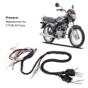MOTORCYCLE COMPLETE ELECTRICAL WIRE SET WIRES ODPORNA NA CIEPO ABU 8Y  photo 7
