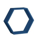 HEXAGON CLASSIC полка подвесная синяя