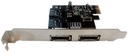 Контроллер PCI-E 2x SATA III внутренний/внешний ЮНИТЕК