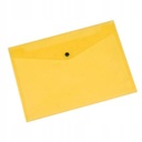 ПАПКА ДЛЯ ДОКУМЕНТОВ А4, КОНВЕРТ, ЗАЩЕЛКА, ПРОЗРАЧНЫЙ ЖЕЛТЫЙ