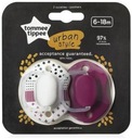 Tommee Tippee Smoczek uspok Urban style 6-18m Girl