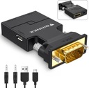 КОНВЕРТЕР FOINNEX VGA В HDMI + АУДИО АДАПТЕР