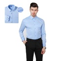 Мужская элегантная деловая рубашка к костюму. РУБАШКА SLIM FIT SHIRT.