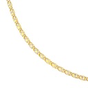 Zlatý náramok s diamantovými plieškami 585 Značka LeksusGold