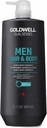 GOLDWELL МУЖЧИНСКИЙ ШАМПУНЬ ДЛЯ ВОЛОС И ТЕЛА 1000 МЛ
