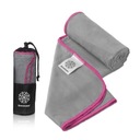 Полотенце из микрофибры серое 2 шт. Быстросохнущий с чехлом