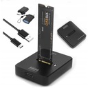 Адаптер SSD Карманный диск NVME/SATA M.2 USB-C емкостью 10 ГБ