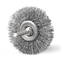 ПРОВОЛОЧНАЯ ЩЕТКА С ХВОСТОВИКОМ 60мм, ДИСК PL