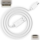 Фирменное белое зарядное устройство USB-кабеля для телефона, аккумулятор microUSB microUSB