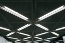 Герметичный светильник 60см Листовой металл + 2x светодиодные люминесцентные лампы