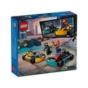 LEGO City - Motokáry a pretekári (60400) Racing + Darčeková taška Značka LEGO