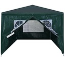 Namiot imprezowy, 3 x 4 m, zielony Szerokość 3 m