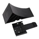 2PCS ЧОРНІ КІЛКИ Z MONTAZOWYM WSPORNIKIEM HDPE ANTI SLIP RV BLOKI DO 04  (17864609698) фото min 5