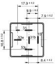 РЕЛЕ 6 ПІН 12V 20A DO ДВІРНИКІВ СУМІСНИЙ Z VW PREMIUM  (17599767099) фото min 8