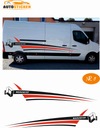 наклейка на автобус renault master