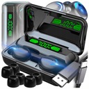 БЕСПРОВОДНЫЕ НАУШНИКИ-ВКЛАДЫШИ БЕСПРОВОДНОЙ BLUETOOTH ЧЕХОЛ BT 5.0 + POWERBANK