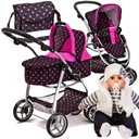 Большая кукольная коляска, коляска+гондола+кукла