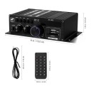 AK380 AUTOMOBILE DOMOWY 12 AMPLIFICATEUR NOIR 16,5 CM X 13,5 CM X 5,3 CMphoto 7