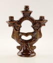 коллекционная керамика CANDLE STAND FISH PRL