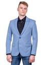 Модная мужская синяя куртка, размер 64 3xl.