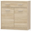 ROSA 2D ШКАФ С ЯЩИКОМ 80 X 85 X 35 СМ ДУБ СОНОМА МАТОВЫЙ КАЛЛЕЙ
