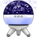 ПРОЕКТОР ЗВЕЗД НЕБО ВРАЩАЮЩИЙСЯ НОЧНИК ДЛЯ ДЕТЕЙ СВЕТОДИОДНЫЙ ПРОЕКТОР КОСМОС