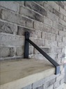 wspornik półki loft 25 cm wzór 4