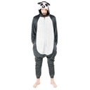 KOSTÝM ONESIE LEMUR JEDNODIELNE TEPLÉ PYŽAMO KIGURUMI M Veľkosť M