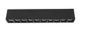 LINE LED 30W 4000K нейтральный черный линейный потолочный светильник накладного монтажа