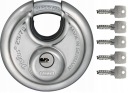 ABUS DISKUS 25/70 НАВЕСНОЙ ЗАМОК ДЛЯ ВОРОТ И ГАРАЖНЫХ ДВЕРЕЙ 5 КЛЮЧЕЙ