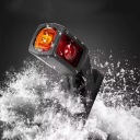 ФАРА ГАБАРИТ ДІОДНА OBRYSOWKI СВІТЛОДІОДНІ DO ПРИЧІП ROGI 3 КОЛЬОРИ ЛАВЕТИ 12-24V  фото 8