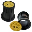 SKRZYNKA ZASUWY NAWIERTKI STUDZIENKA DO GAZU 27 CM ŻELIWO