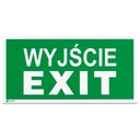 СВЕТЯЩИЙСЯ В ТЕМНОТЕ СОВЕТ ЗДОРОВЬЯ И БЕЗОПАСНОСТИ ВЫХОД | ДОСКА ВЫВЕСКА 15х3см