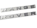 Эмблема Range Rover, серебристая матовая