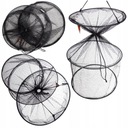 SIATKA WĘDKARSKA SADZYK 3 OBRĘCZE NA RYBY 40/70